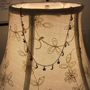 Pacsun star and moon necklace